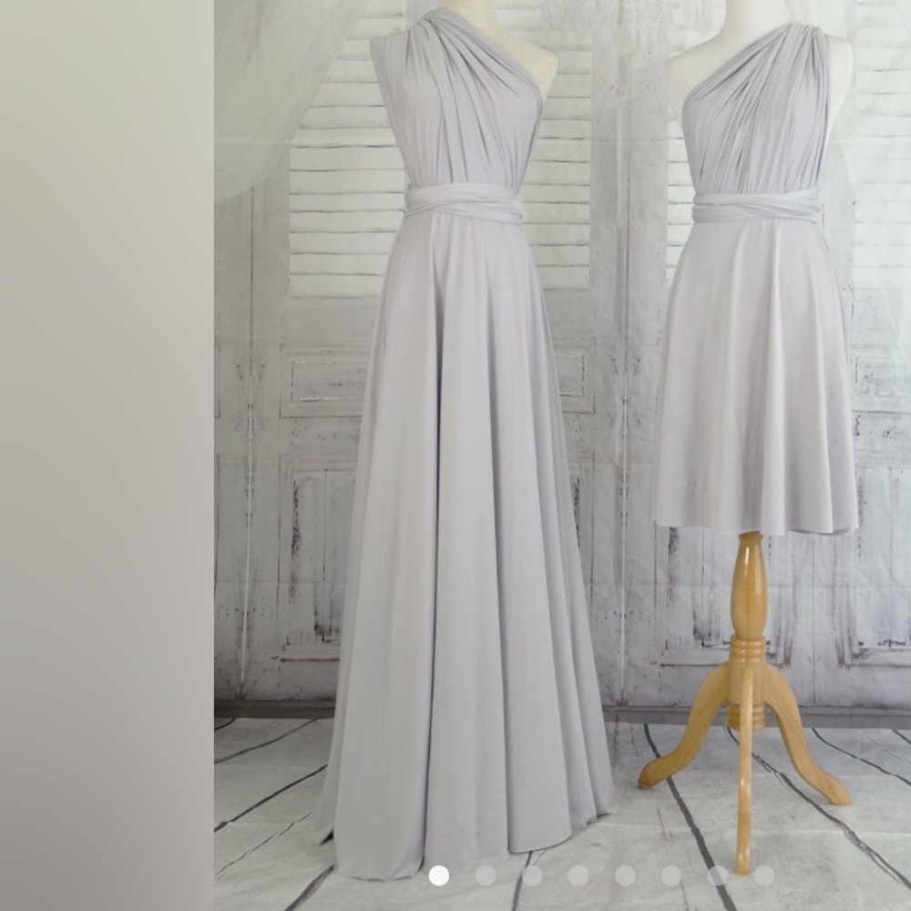 Long Infinity Wrap Dress